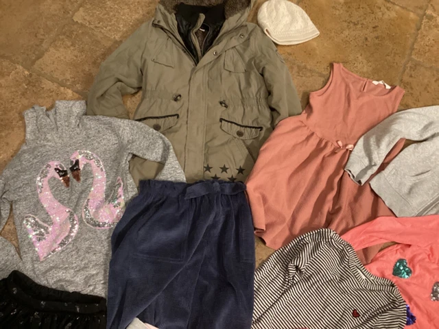 Pacchetto abbigliamento ragazze età 6-7 anni, buona selezione guardaroba 2