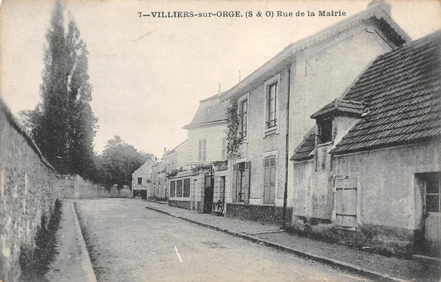 91-VILLIERS-SUR-ORGE-Rue de la Mairie-N 6002-F/0013