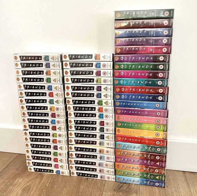 FRIENDS VHS VIDEOS Seasons 110 Complete Set 59 Tapes Comedy