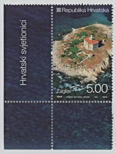 Croacia 2008 Faro ZAGLAV Estampilla como nuevo 🙂