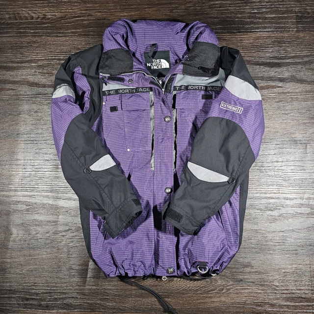 VINTAGE WOMENS THE North Face Extreme Gear Jacket Sz 8 Skiing
