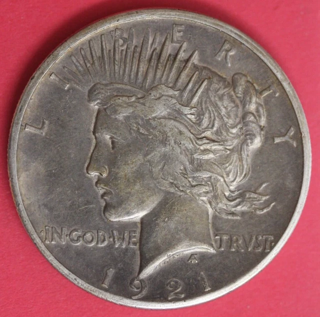 1921 P Liberty Peace Silver Dollar Exact Coin Shown Combined Shipping OCE 78