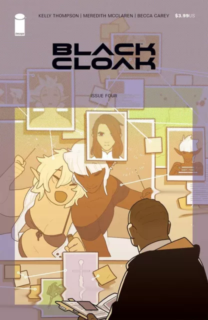 Black Cloak #4 McClaren Cover A Image Comics 2022 1st Print 00411