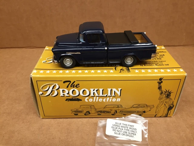 Brooklin Models Chevrolet Cameo 1955 - 1/43 - BRK53 - Collection White Metal