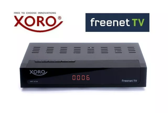 XORO HRT 8730 DVB-T2, DVB-C HEVC HD-Receiver, freenet TV, Irdeto, PVR Ready