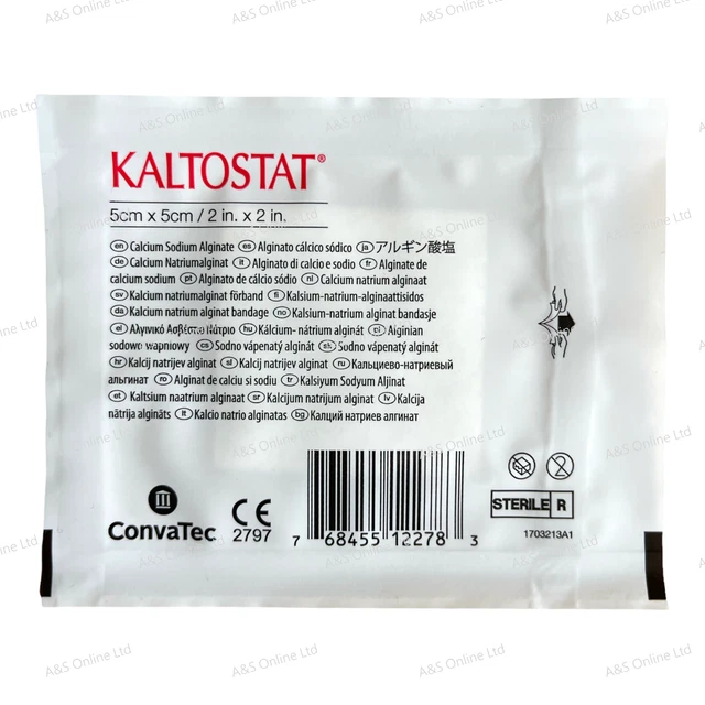 KALTOSTAT Sterile Alginate Wound Dressing Non-Woven Haemostatic Medical Dressing