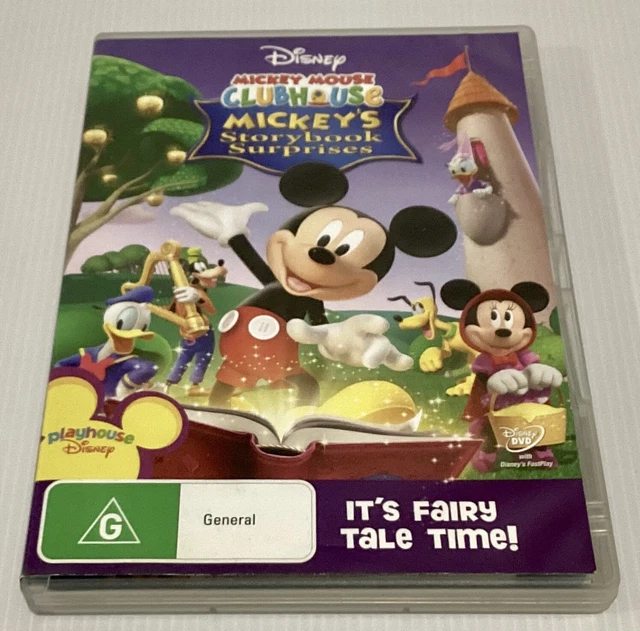 Mickey mouse clubhouse mickey s storybook surprises dvd region 4 free
