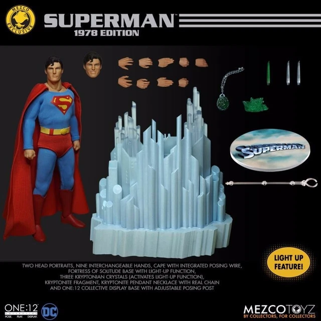 Mezco Toyz One 12 Collective Christopher Reeves Superman Action Figure NEW MINT