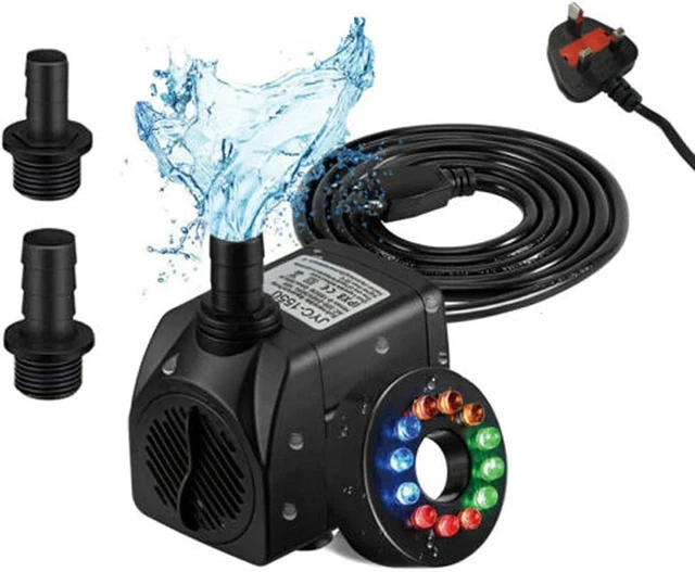 Water Aquarium Feature Pump Submersible Water Pumps 800L/H Ultra-Quiet 16W Fount
