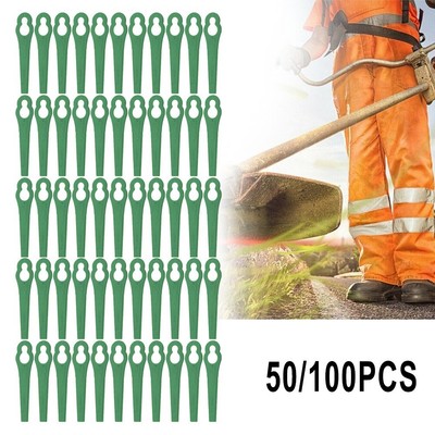 Florabest Plastique Lames Yards 50/100 Pièces sans Fil for Florabest Frta 20 A1 Jardin 