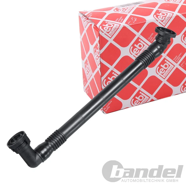 TUBO FEBI, SFIATO ALLOGGIAMENTO MANOVELLA adatto per BMW Serie 3 E46 + Serie 5 E39 E60 E61