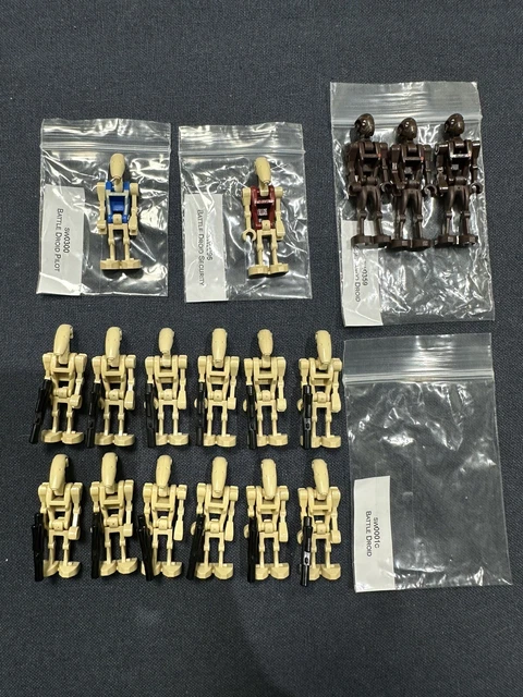 LEGO STAR WARS Minifigures - Battle Droid / Commando Droid EUR 39,99 ...