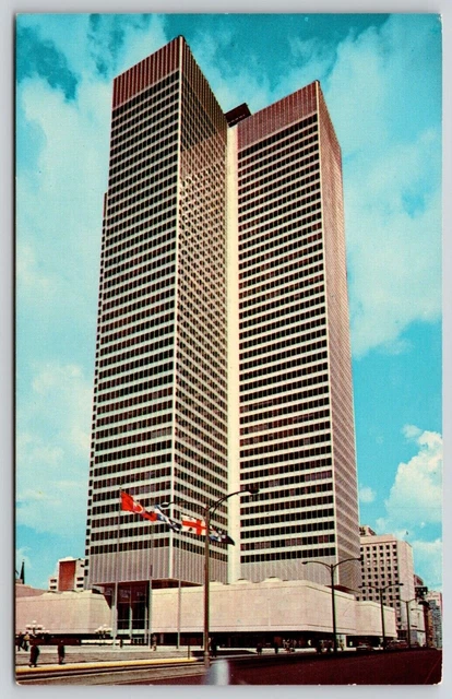 Montreal Province Quebec Canada Royal Bank Building Place Ville Marie Postcard