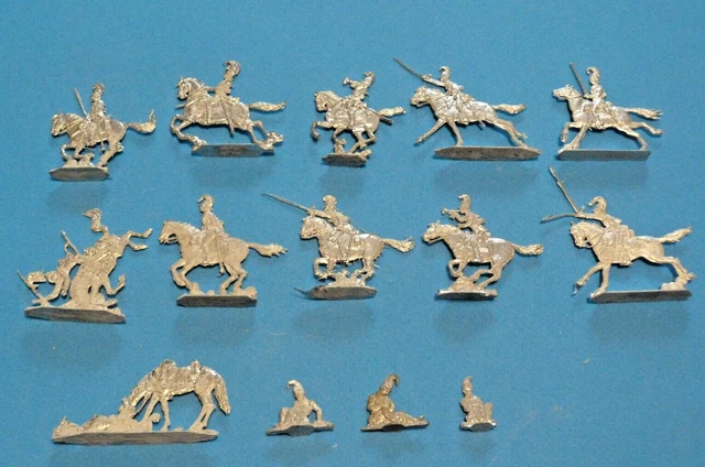 LOT 5 Figurines étain 40mm - Waterloo, Hougoumont - Premier Empire à Peindre