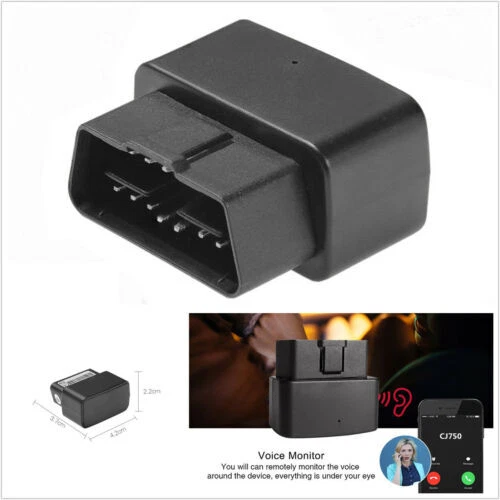 OBD GPS Tracker Anti-theft Real Time Device Car Truck GSM Locator Voice Monitor