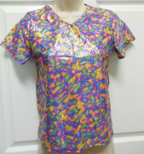 Foil Print Dance v neck shirt Unisex Child sizes Great for Tap Jazz pullover