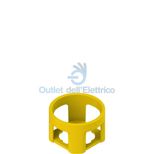 Pizzato VE GP32B5A Garde Cylindrique Jaune En Polycarbonate