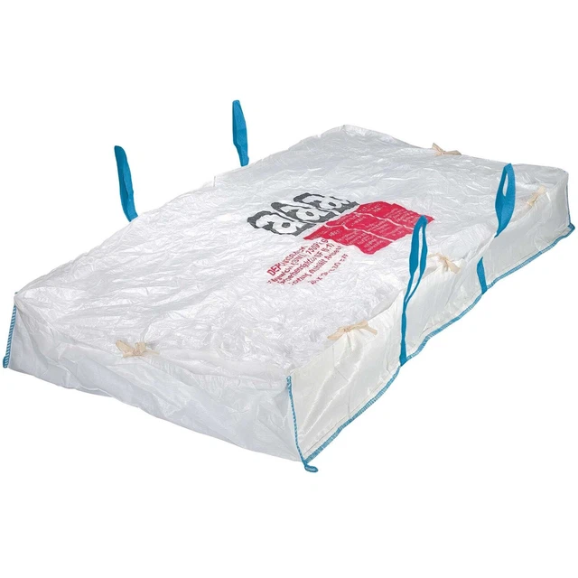 Plattenbag Platten-Bag Asbest Big Bag Entsorgungs Bag Sack 260 / 320x125x30cm