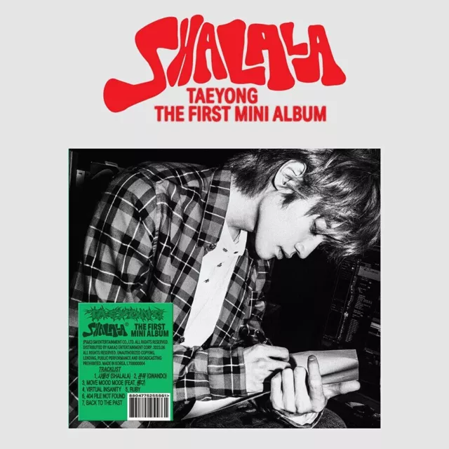 TAEYONG [SHALALA] 1st Mini Album DIGIPACK  Ver/CD+Foto Buch+Karte+etc SEALED