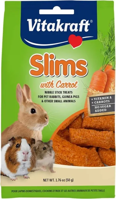 Slims VitaKraft con zanahoria para conejos
