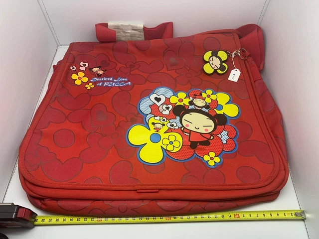 Vintage Destined Love of Pucca Messenger Bag BRAND NEW RARE 3