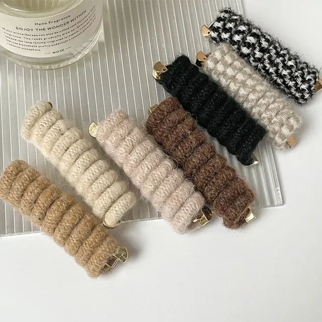 Wool Telephone Cord Hair Ring Fashion Autumn And Winter Hair Accessories