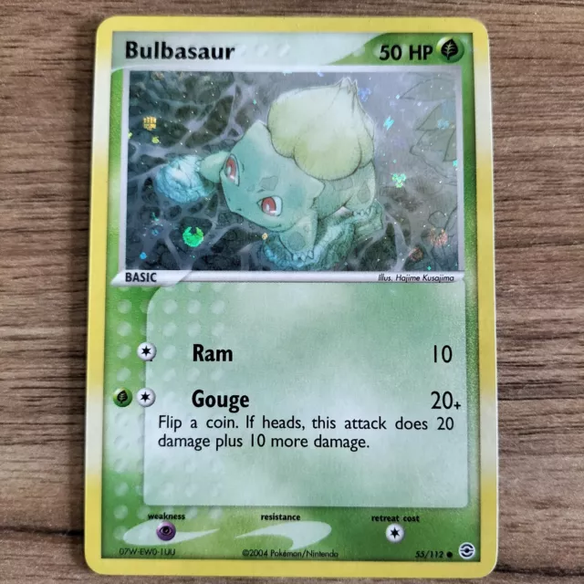 Bulbasaur Holo - EX FireRed & LeafGreen Pokémon card 55/112