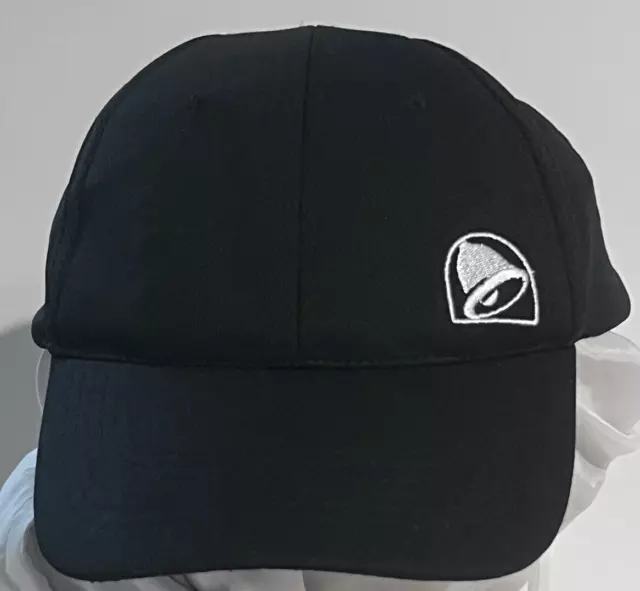 Authentic Taco Bell Employee Uniform Visor Hat SnapBack Logo Costume Cosplay NEW