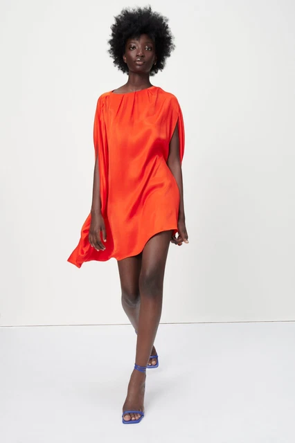 open lace back dress Zara Satin Cut Out Mini  Rent To Dress NZ
