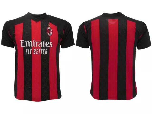 Maglietta Del Milan Taglia S Adulto Senza Nome E Numero 2021 Maglia Ac Neutra