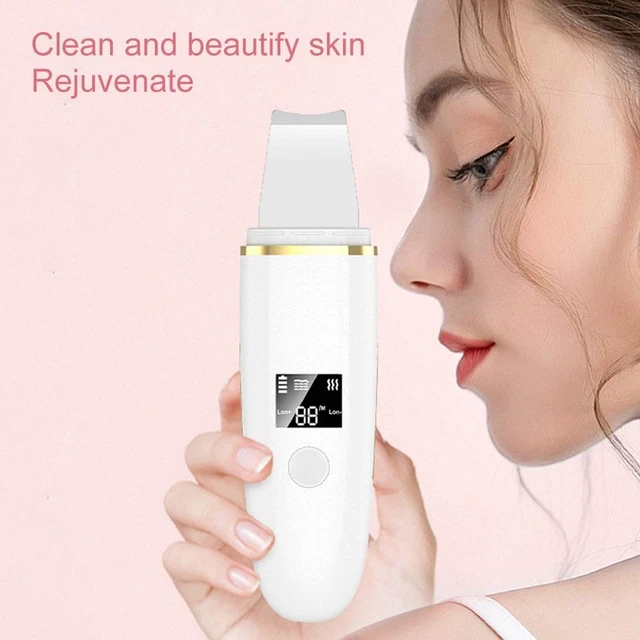 nettoyage du visage Épurateur ultrasonique de peau Nettoyage facial des pores
