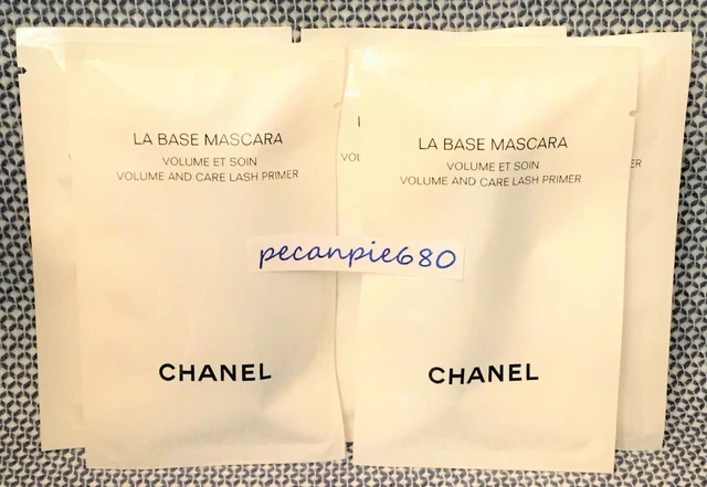 5 x CHANEL LA BASE MASCARA Volume + Care Lash Primer 1ml / .03oz x 5 new pieces