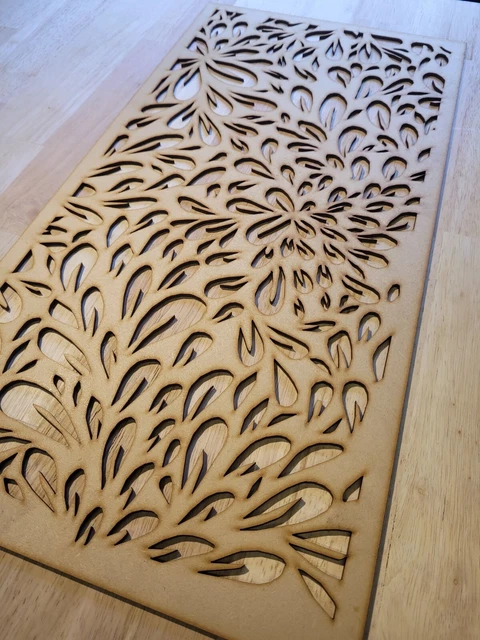 Panneau Décoratif Arabe Pour Radiateur/armoire - En MDF, Dimensions Sur Mesure (ex: 2x4 Pieds), Style Mandala/floral