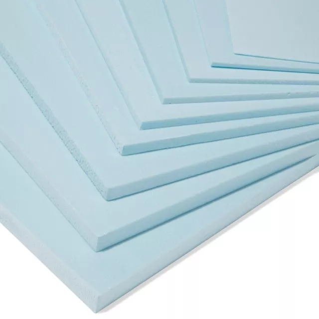 Styrofoam-Platten, Hartschaum blau - 1, 2, 3, 4, 5, 6, 8, 10mm, 12mm Stärke 3