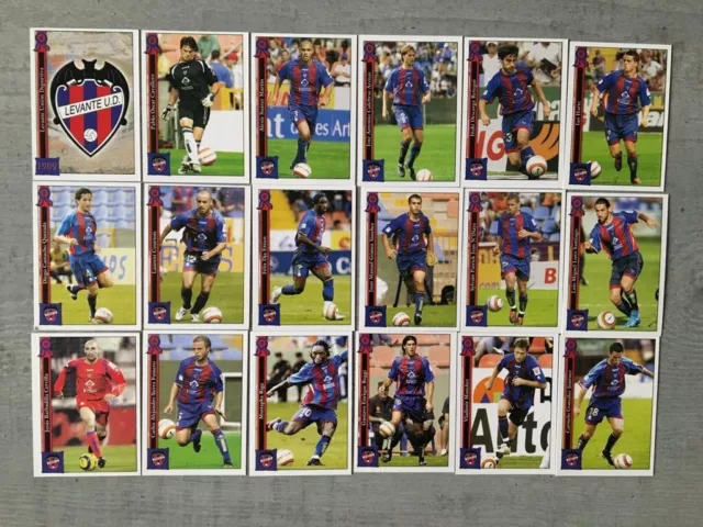 Lote De Cromos De Futbol  Del Levante