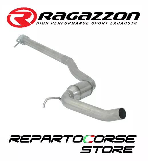 RAGAZZON SCARICO CENTRALE INOX ALFA ROMEO 156 2.4JTS 122kW 166CV 03/2002►