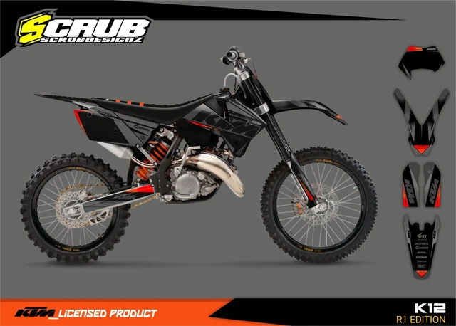 NitroMX Graphic Kit For KTM EXC EXC-F 125 250 300 450 525 2005 2006 2007 Graphics Kit Decals Design Stickers Enduro Bp