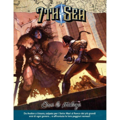 EROI E MALVAGI Gioco Di Ruolo Italiano Asterion Asterion 7th SEA Asmodee 