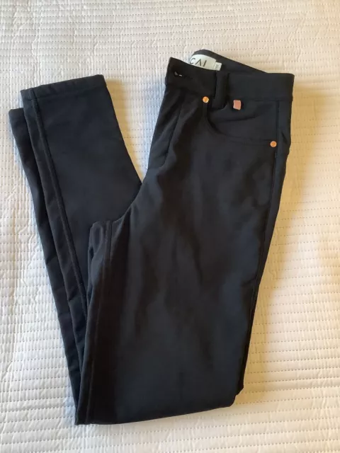 Açai Women’s Water Repellent Black Skinny Thermal Trousers - 6R