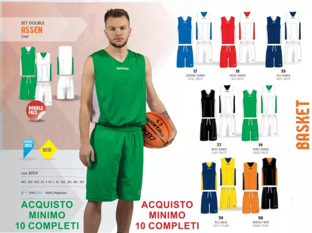 Completo basket deals bambina