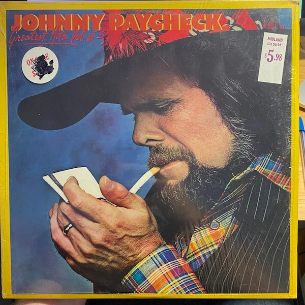 Johnny Paycheck - Greatest Hits Volume 2 - Used Vinyl Record - V7350A