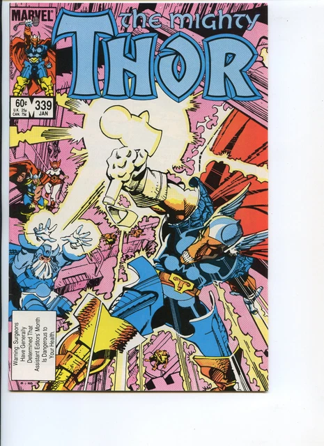 The Mighty Thor 339 Jan 1984 3rd app Beta Ray Bill 1st Stormbreaker