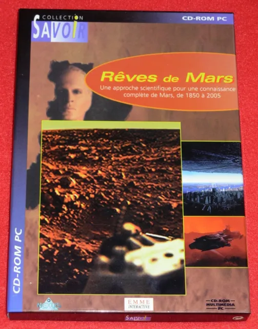 Rêves de Mars - Logiciel pour PC en Français - CD-Rom multimédia