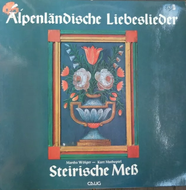 Alpenländische Liebeslieder Lp Steirische Meß