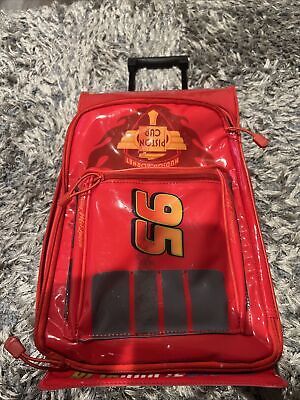 lightning mcqueen rolling suitcase