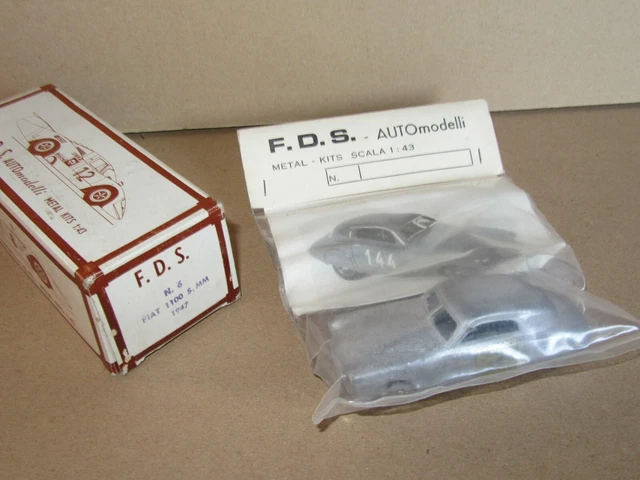 Maquette F1 TRON 1/43 Williams FW08 – Non Montée, Complète, Décalques Neufs