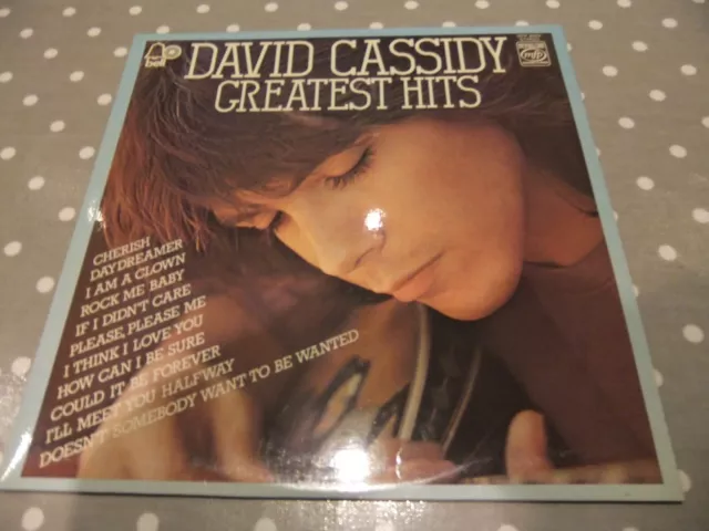 David Cassidy [ " Greatest Hits " ] Lp 1974 { Mfp 50324 } Ex