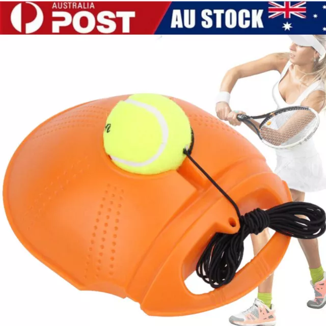 Solo Tennis Trainer Set Single Self-Study Training Device Rebound Ball Practical