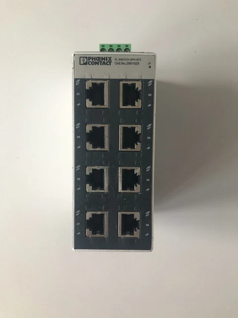 Phoenix Contact 2891929 Ethernet Switch FL SWITCH SFN 8TX