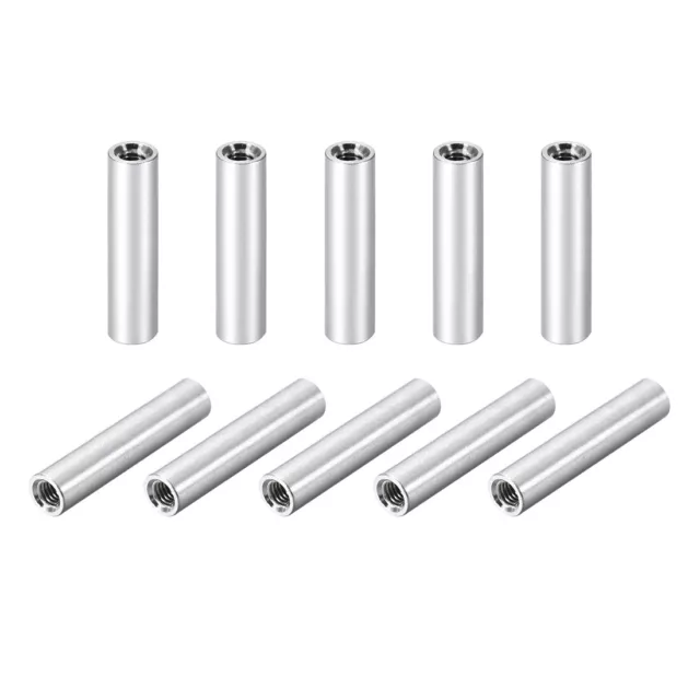 10uds M3x30mm Redondo Aluminio Separador Columna Espaciador Hembra para DIY